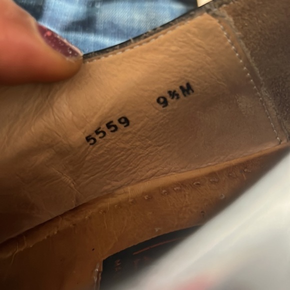 Mercanti Florentini black leather shoes size 9.5 - Picture 11 of 13